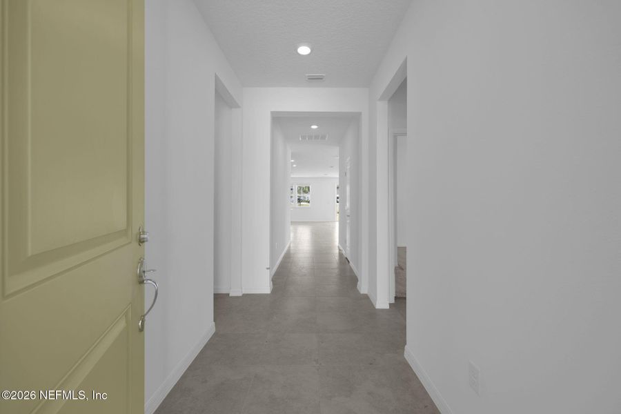 Spacious, unfurnished interior of a new home in Hyland Trail, Green Cove Springs (Image 19). Spacious, unfurnished interior of a new home in Hyland Trail, Green Cove Springs (Image 19).