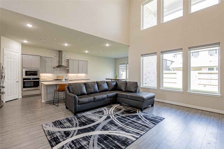 Furnished interior view inside a new home in , Richmond (Image 11).