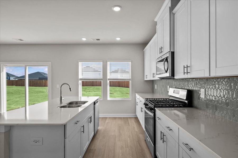 Furnished interior view inside a new home in Brayfield Manor - Signature Collection, Wellford (Image 4).