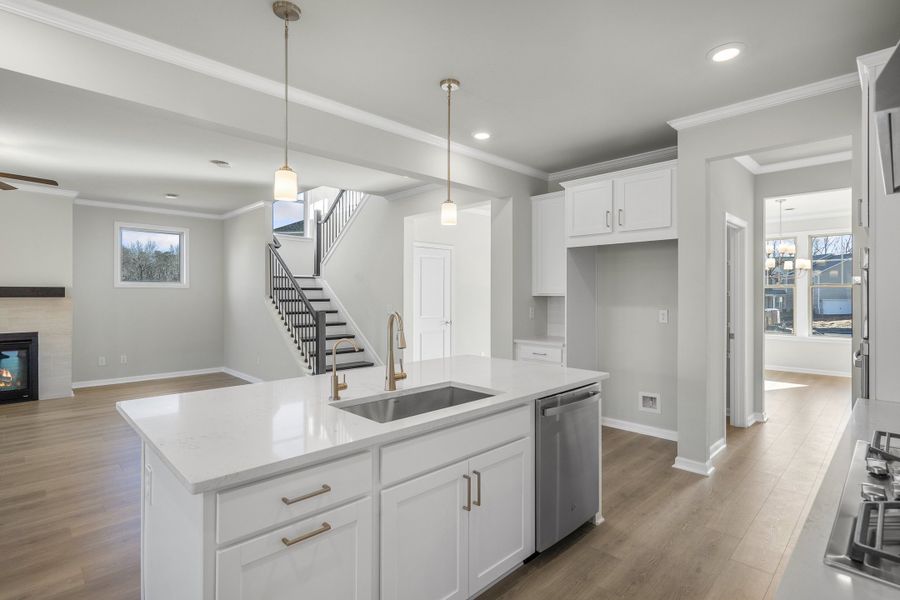 Representative furnished interior of a home built from the Kenwood by Taylor Morrison in Watson Park, Snellville (Image 7).