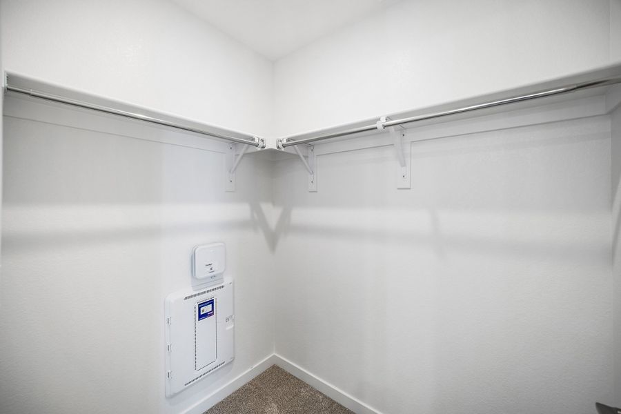 Spacious, unfurnished interior of a new home in Lyric at RidgeGate Townhomes, Lone Tree (Image 21). Spacious, unfurnished interior of a new home in Lyric at RidgeGate Townhomes, Lone Tree (Image 21).