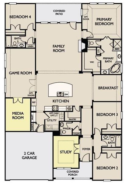 The Hanover Floor Plan