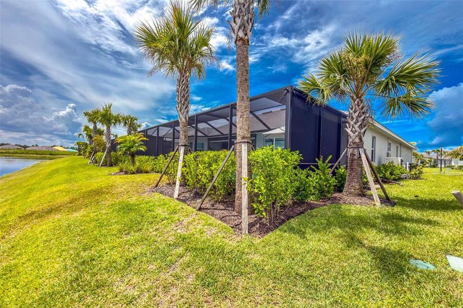 Exterior details and patio area of a home in , Punta Gorda (Image 38). Exterior details and patio area of a home in , Punta Gorda (Image 38).