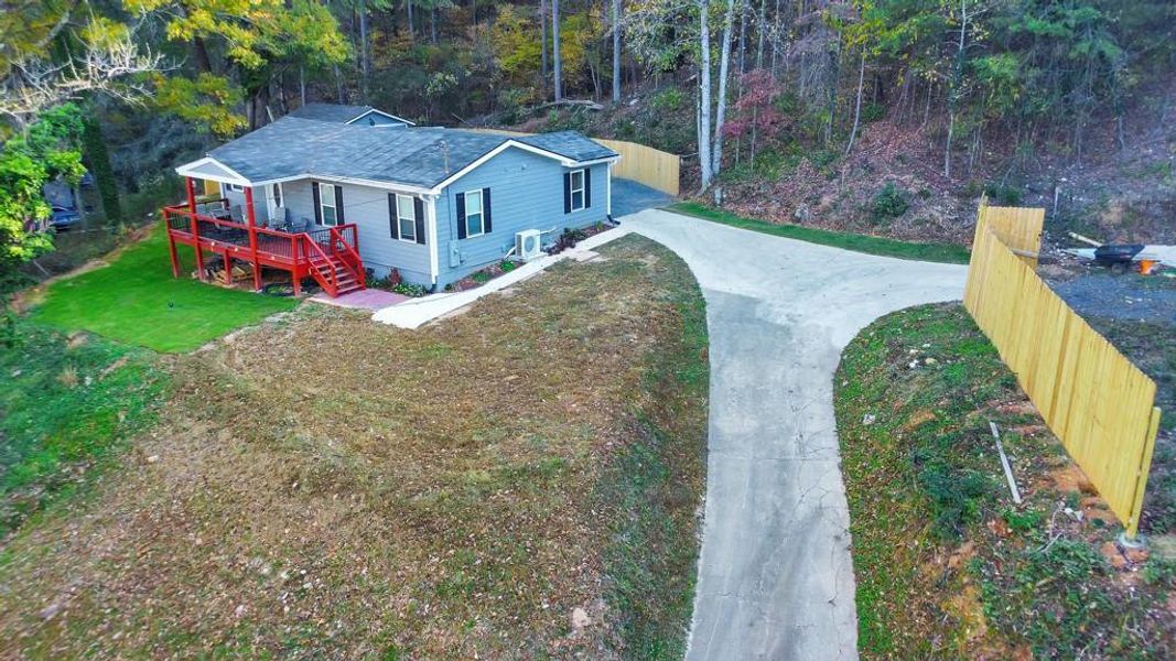 Exterior details and patio area of a home in , Silver Creek (Image 4). Exterior details and patio area of a home in , Silver Creek (Image 4).