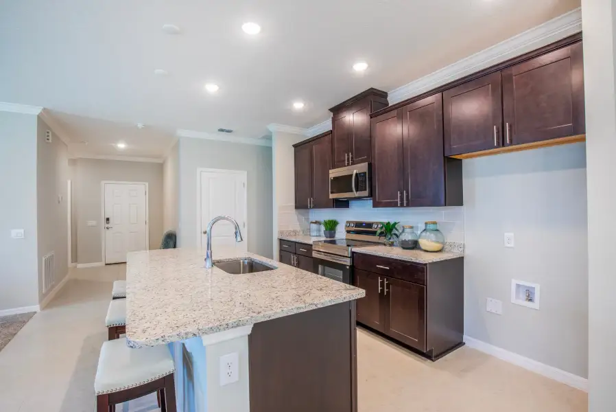 Representative furnished interior of a home built from the Memphis by Maronda Homes in Highland Park, Newberry (Image 6). Representative furnished interior of a home built from the Memphis by Maronda Homes in Highland Park, Newberry (Image 6).
