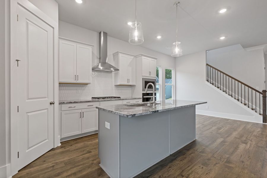 Representative furnished interior of a home built from the Canterbury by Crawford Creek Communities in Red Bird Manor, Jefferson (Image 12).