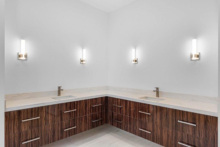 Furnished interior view inside a new home in , Delray Beach (Image 20).