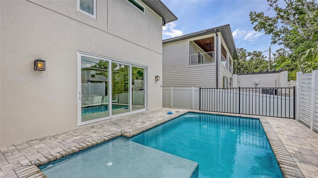 Front exterior of a new home in , Sarasota, FL, highlighting curb appeal (Image 21). Front exterior of a new home in , Sarasota, FL, highlighting curb appeal (Image 21).