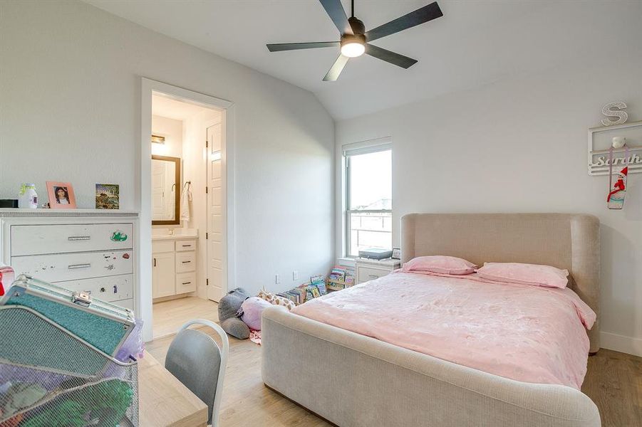 Furnished interior view inside a new home in Santana Ridge - Brock ISD, Weatherford (Image 30).