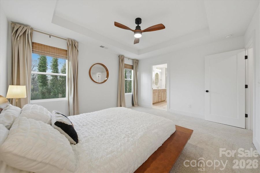 Furnished interior view inside a new home in , Conover (Image 28).