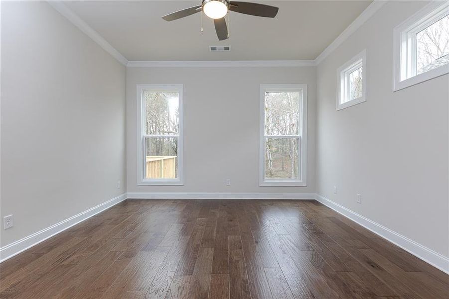 Spacious, unfurnished interior of a new home in Aberdeen, Hoschton (Image 22). Spacious, unfurnished interior of a new home in Aberdeen, Hoschton (Image 22).