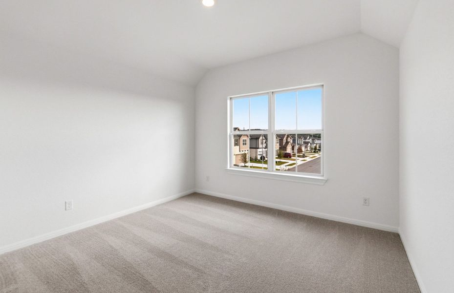 Spacious, unfurnished interior of a new home in Saddleback at Santa Rita Ranch, Liberty Hill (Image 48).