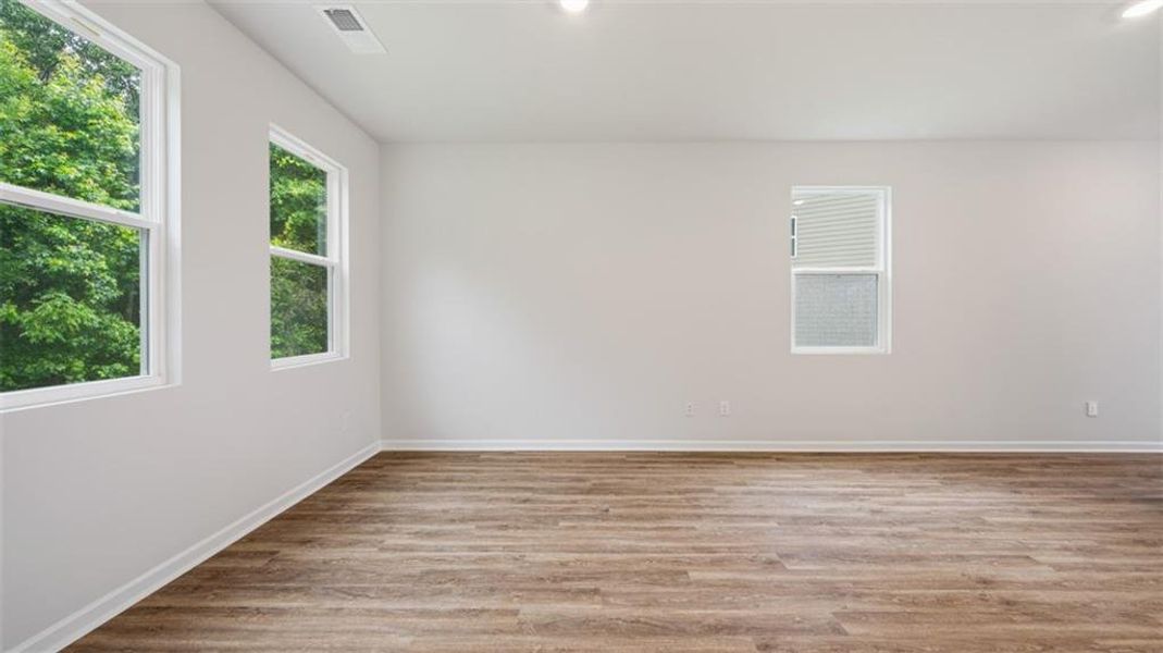 Spacious, unfurnished interior of a new home in Brookland Commons, Monroe (Image 22).