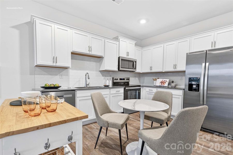 Furnished interior view inside a new home in Zion Springs, Hickory (Image 14).