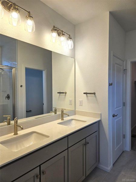 Furnished interior view inside a new home in The Cottages Collection at Ridgeline Vista, Brighton (Image 3).