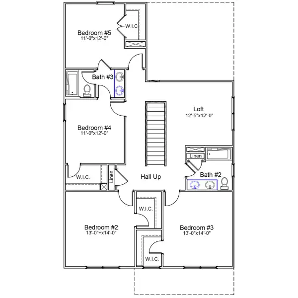 2D floor plan layout of this home in Golden Ridge, Youngsville, NC (Image 3). 2D floor plan layout of this home in Golden Ridge, Youngsville, NC (Image 3).