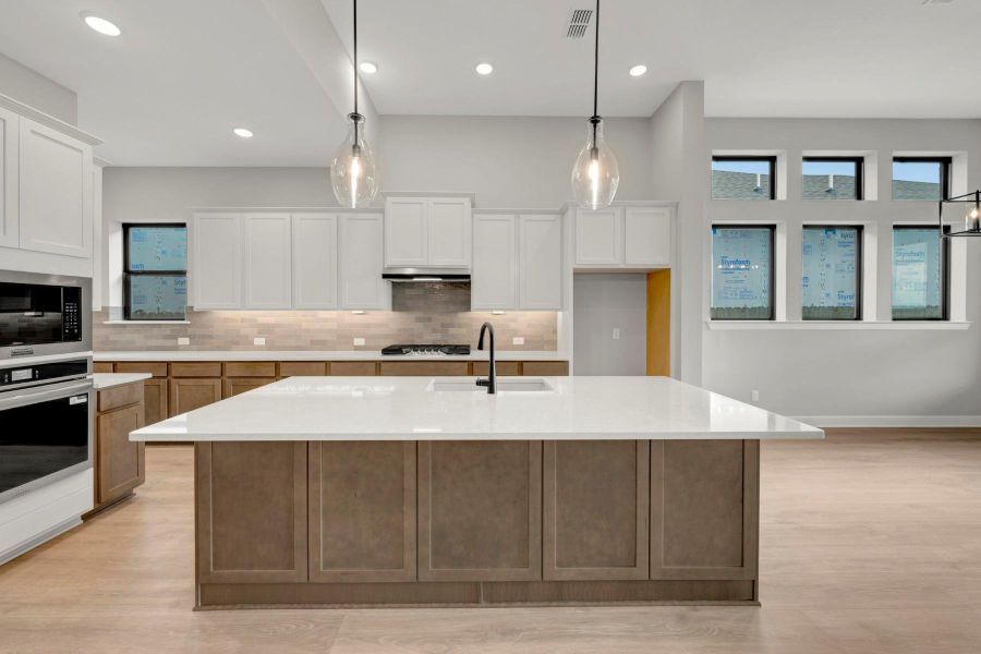 Furnished interior view inside a new home in Pomona 45' Homesites, Manvel (Image 7).