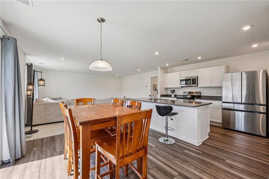 Furnished interior view inside a new home in , Euharlee (Image 21).