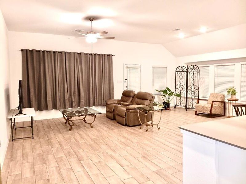 Furnished interior view inside a new home in Navarro Ranch: Brookstone II and Woodbridge Collection, Seguin (Image 12).