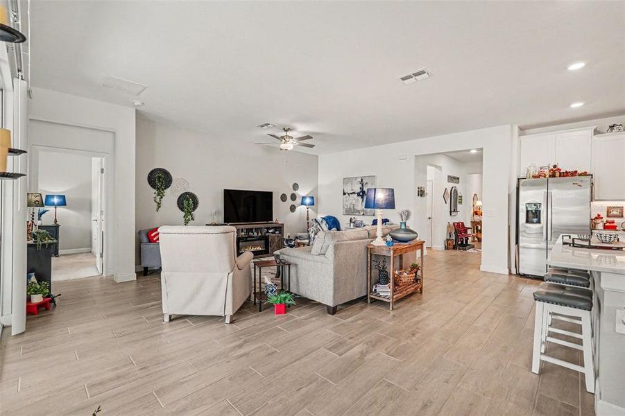 Furnished interior view inside a new home in Angeline Active Adult, Land O' Lakes (Image 26). Furnished interior view inside a new home in Angeline Active Adult, Land O' Lakes (Image 26).