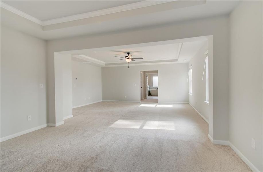 Spacious, unfurnished interior of a new home in Trinity Park, McDonough (Image 30).