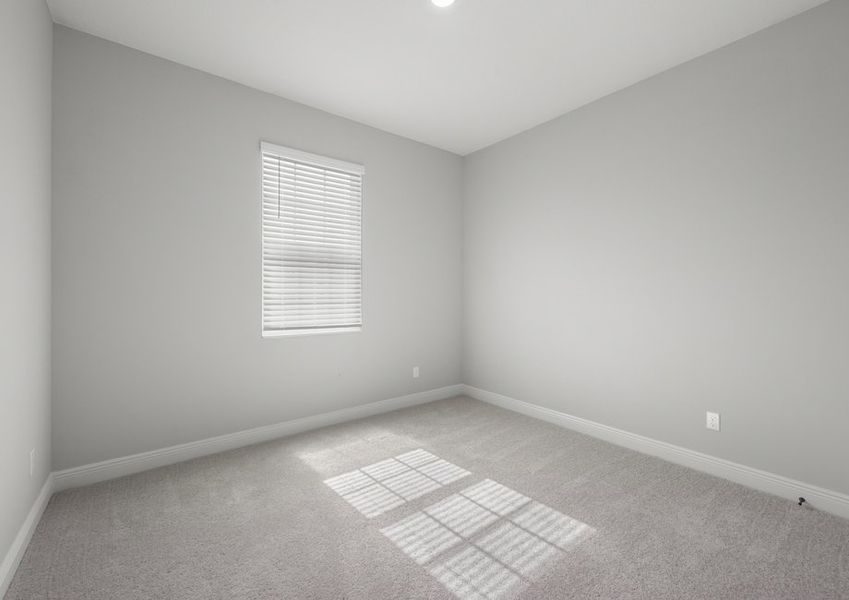 A bedroom with natural light