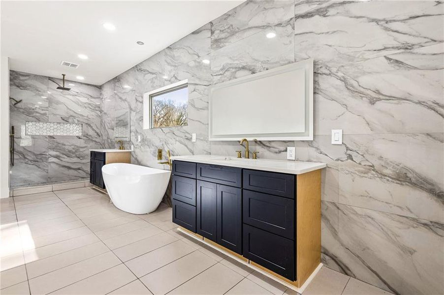 Furnished interior view inside a new home in , Atlanta (Image 15). Furnished interior view inside a new home in , Atlanta (Image 15).