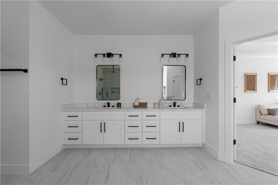 Furnished interior view inside a new home in , Social Circle (Image 8).