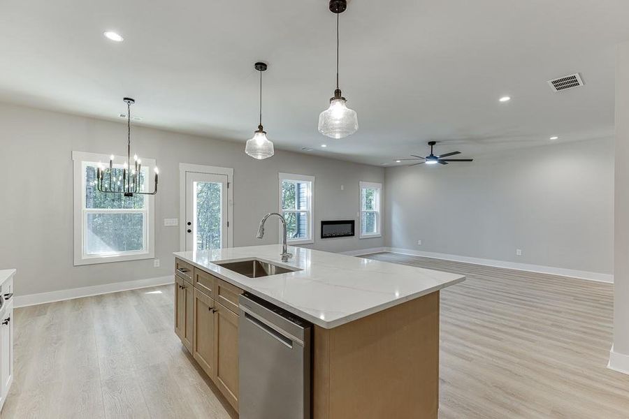 Furnished interior view inside a new home in , Jefferson (Image 5).