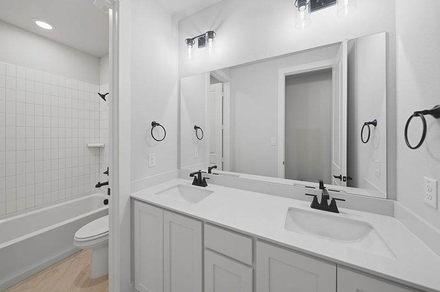 Furnished interior view inside a new home in The Homestead - 62', Rockwall (Image 7). Furnished interior view inside a new home in The Homestead - 62', Rockwall (Image 7).