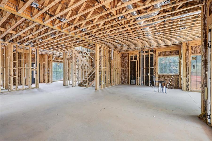 In-progress construction of a new home in , Atlanta, GA (Image 22).