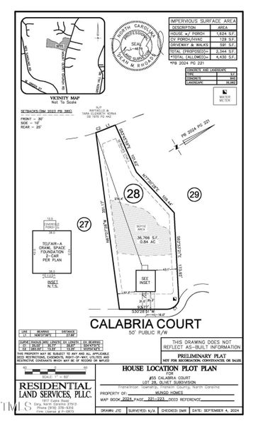 Plot Plan