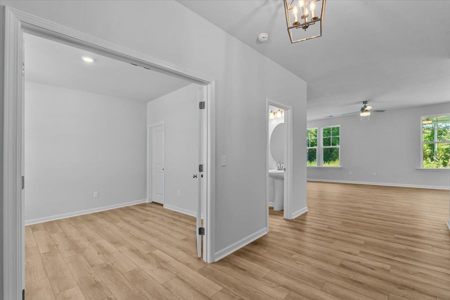 Spacious, unfurnished interior of a new home in Fieldstone, Lexington (Image 21). Spacious, unfurnished interior of a new home in Fieldstone, Lexington (Image 21).