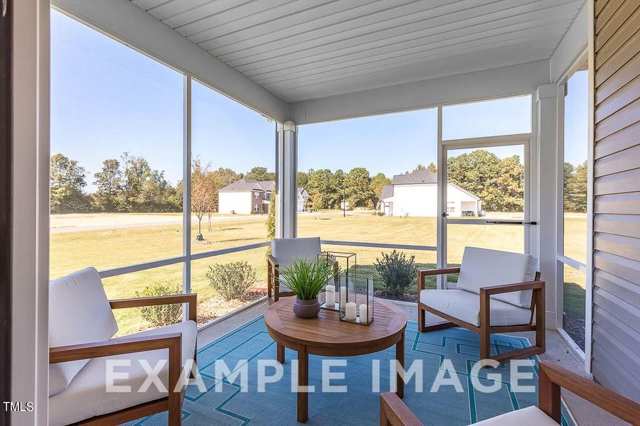 Furnished interior view inside a new home in Tobacco Road, Angier (Image 28).