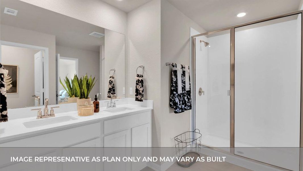 Furnished interior view inside a new home in Thunder Rock, Marble Falls (Image 27).