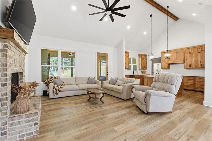 Furnished interior view inside a new home in , Demorest (Image 14).