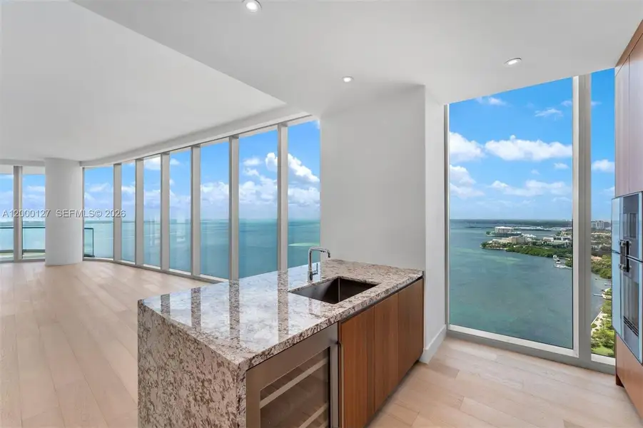 Furnished interior view inside a new home in , Miami (Image 3).