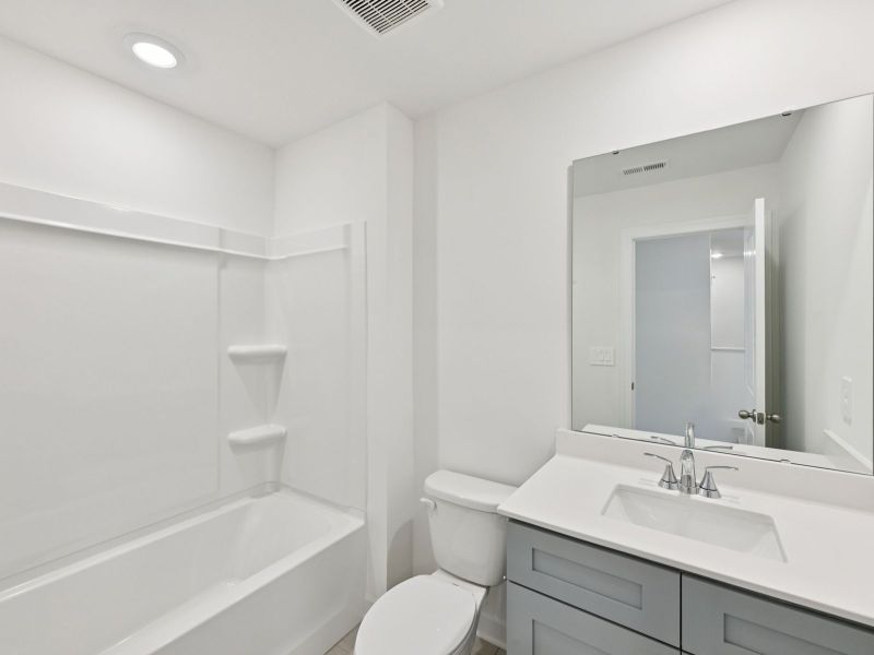 Furnished interior view inside a new home in Meadows at Wilson Farms - The Summit Series, Fort Mill (Image 7).