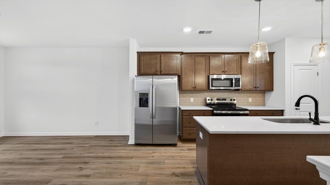 Furnished interior view inside a new home in , North Charleston (Image 3).