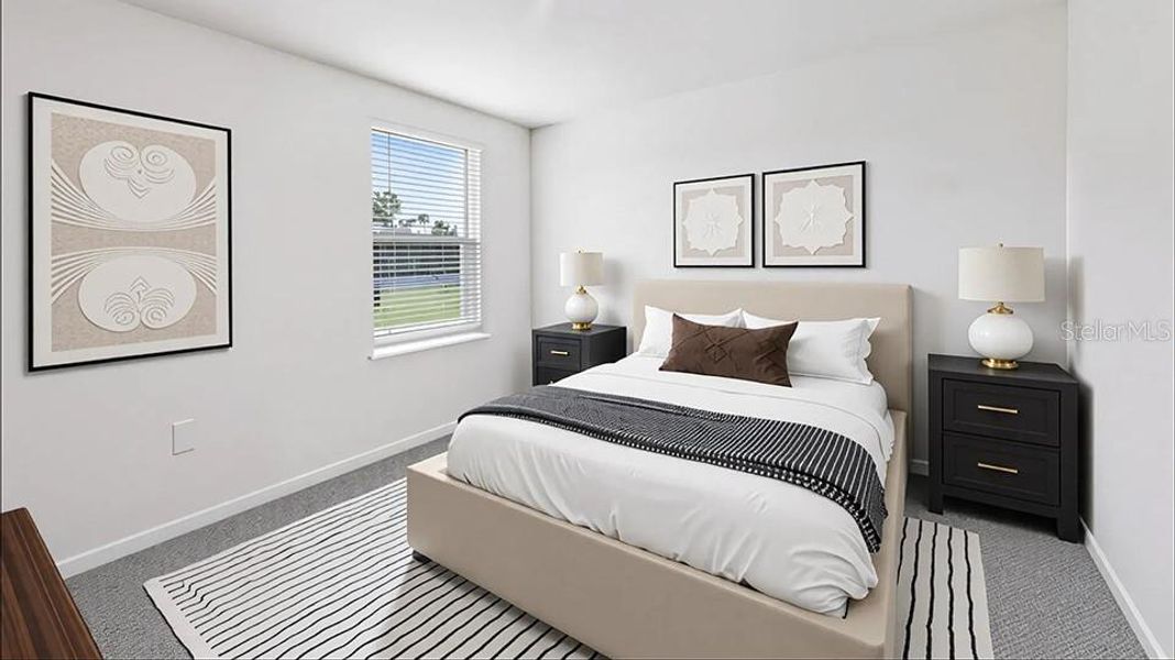 Furnished interior view inside a new home in Twisted Oaks, Wildwood (Image 14).