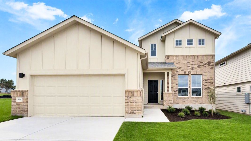 Southfork Floor Plan - Representative Photo