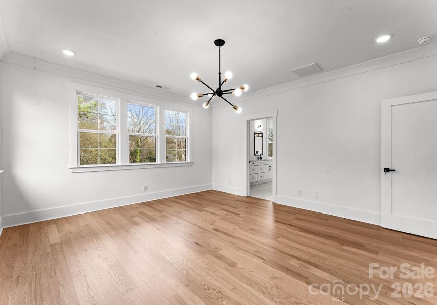 Spacious, unfurnished interior of a new home in , Charlotte (Image 31).