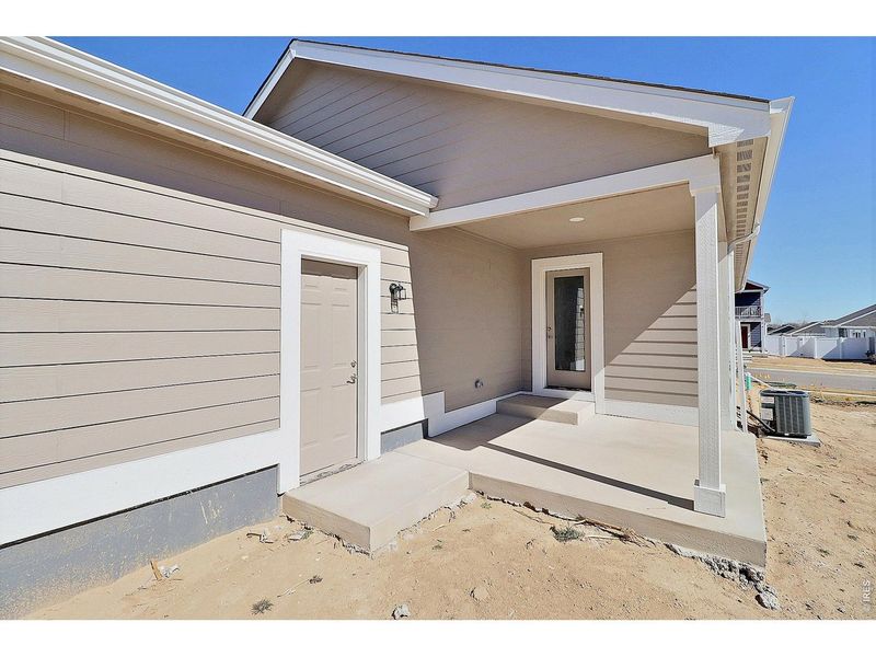 Exterior details and patio area of a home in , Evans (Image 19).