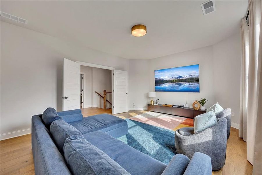 Furnished interior view inside a new home in , Marietta (Image 56).