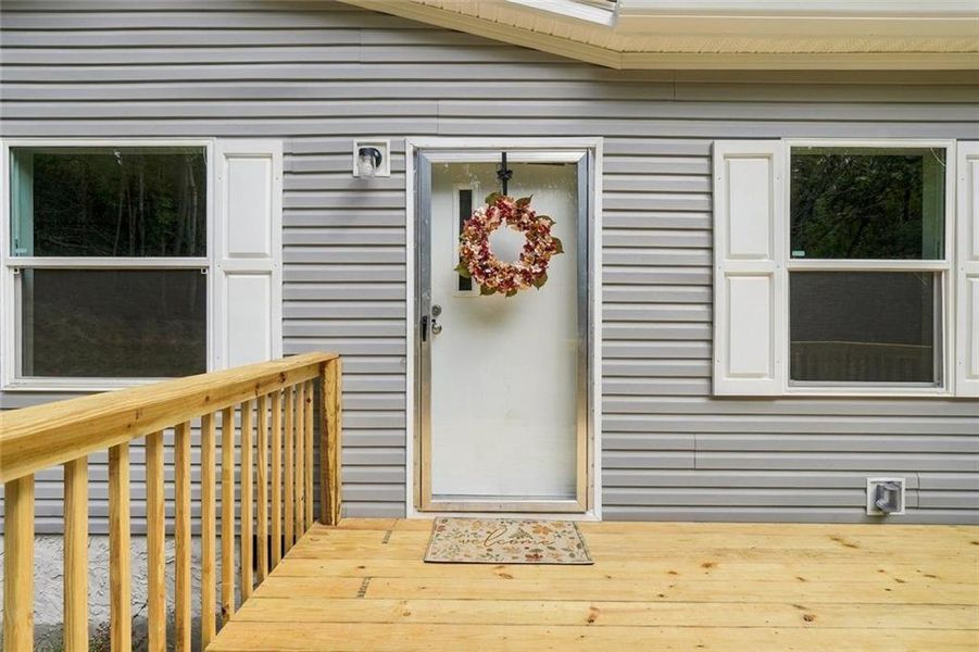 Exterior details and patio area of a home in , Jasper (Image 26).