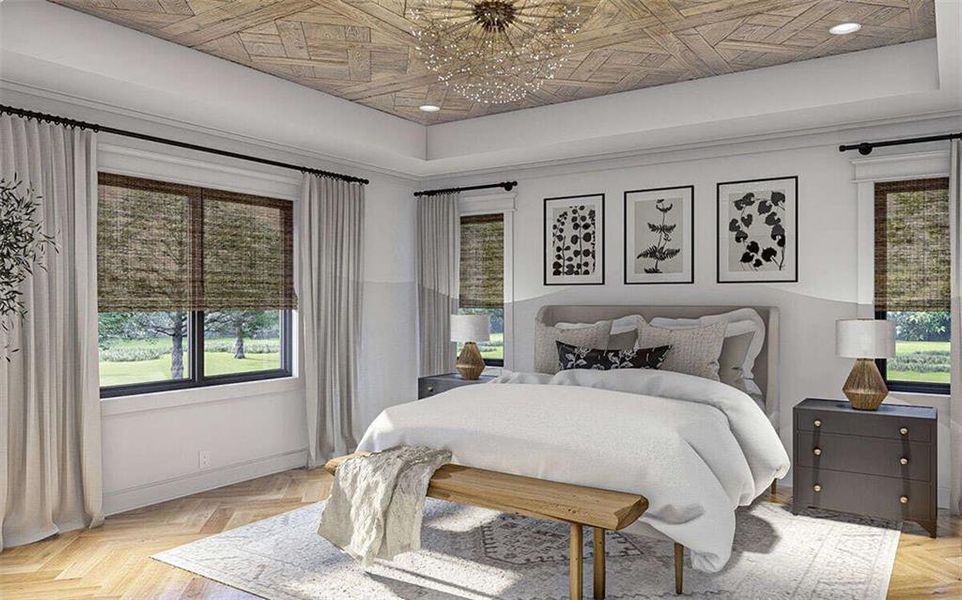 Furnished interior view inside a new home in , Marietta (Image 15).