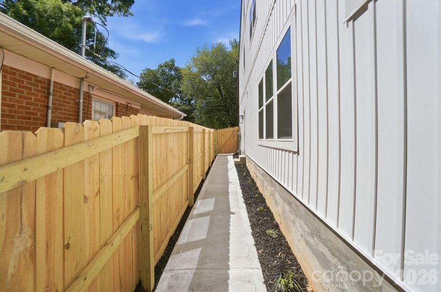 Exterior details and patio area of a home in , Charlotte (Image 3).