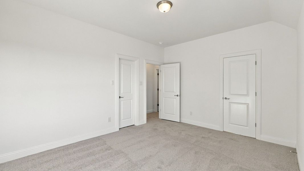 Furnished interior view inside a new home in Green Meadows Classic, Celina (Image 21).