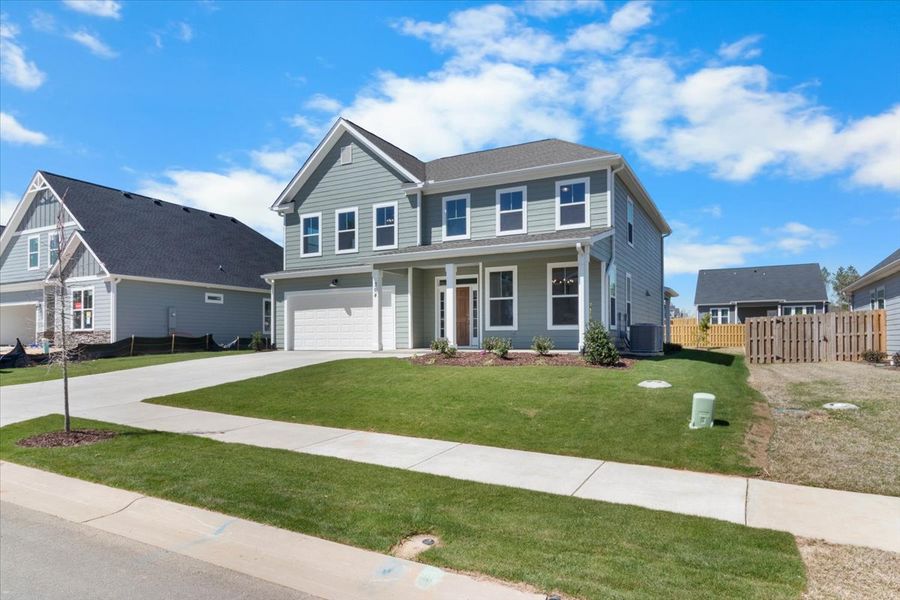 Front Exterior | 264 Prominence Drive, Mill Creek Plan by Ivey Homes Front Exterior | 264 Prominence Drive, Mill Creek Plan by Ivey Homes