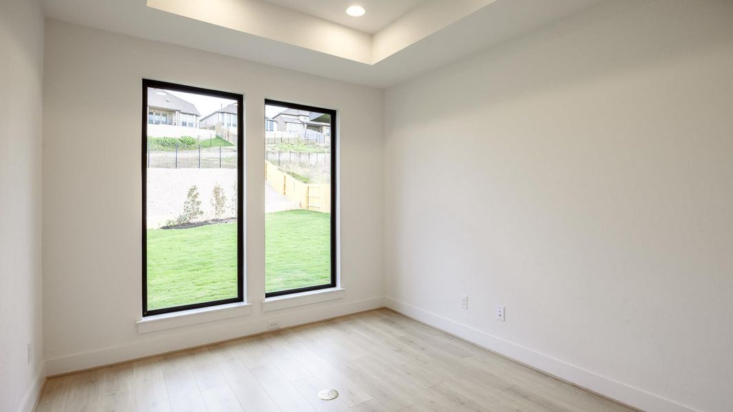 Spacious, unfurnished interior of a new home in Palmera Ridge 60', Leander (Image 7). Spacious, unfurnished interior of a new home in Palmera Ridge 60', Leander (Image 7).